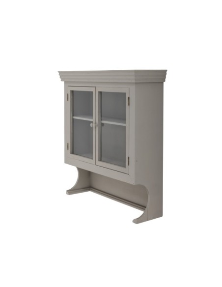 Aparador Vitrina PILU, Gris, Madera de Abeto - Bloomingville