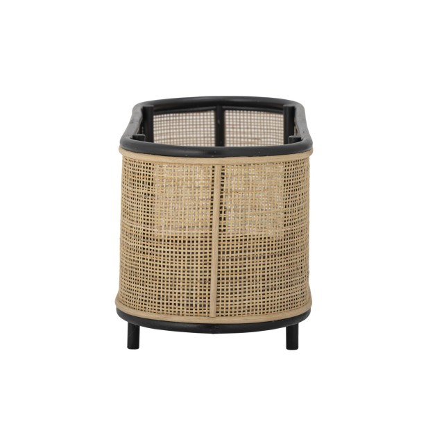 Macetero EBBIE, Ratán Natural -...