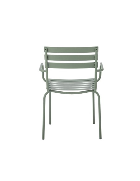 Silla de Comedor MONSI, Verde, Metal Galvanizado - Bloomingville