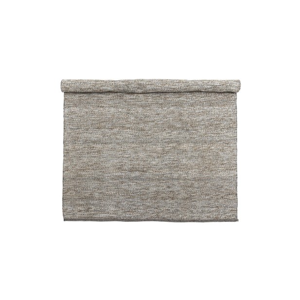 Alfombra PERETTI, Gris, Poliéster - Bloomingville
