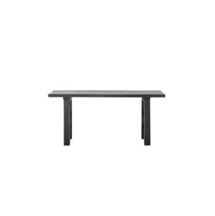 Banco RIBER, Negro, Madera Reciclada - Bloomingville