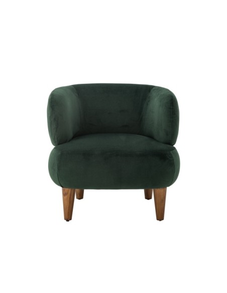 Sillón RUPERTA, Verde, Poliéster - Bloomingville