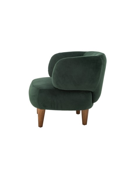 Sillón RUPERTA, Verde, Poliéster - Bloomingville