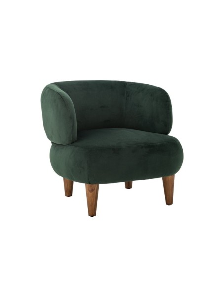 Sillón RUPERTA, Verde, Poliéster - Bloomingville