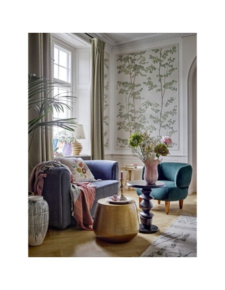 Sillón RUPERTA, Verde, Poliéster - Bloomingville