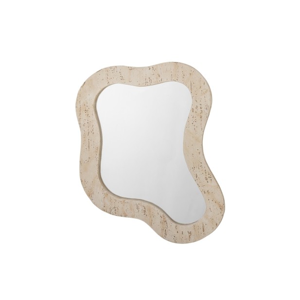 Espejo de Pared MEG, Resina Natural - Bloomingville