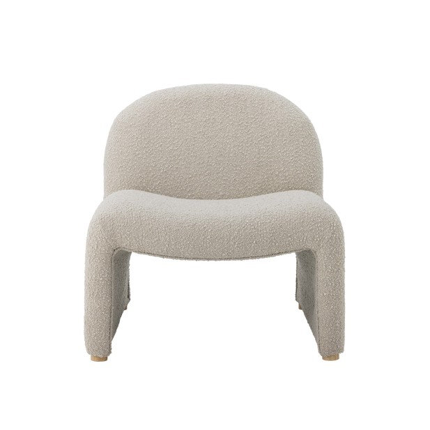 Sillón NEEL, Poliéster / Natural - Bloomingville