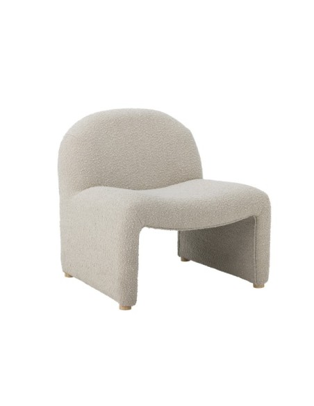 Sillón NEEL, Poliéster / Natural - Bloomingville