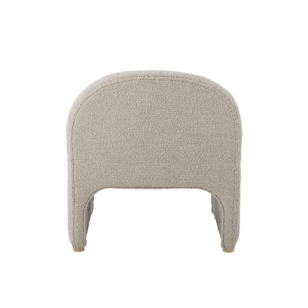 Sillón NEEL, Poliéster / Natural -...