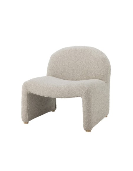 Sillón NEEL, Poliéster / Natural - Bloomingville