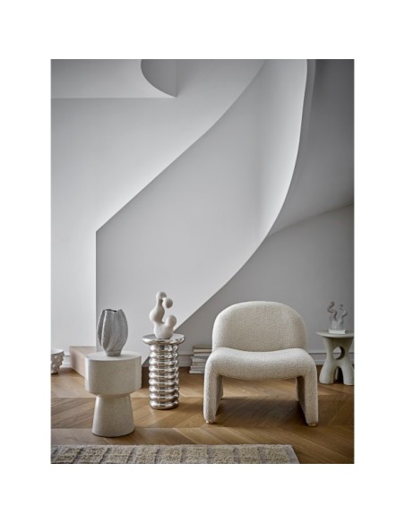 Sillón NEEL, Poliéster / Natural - Bloomingville