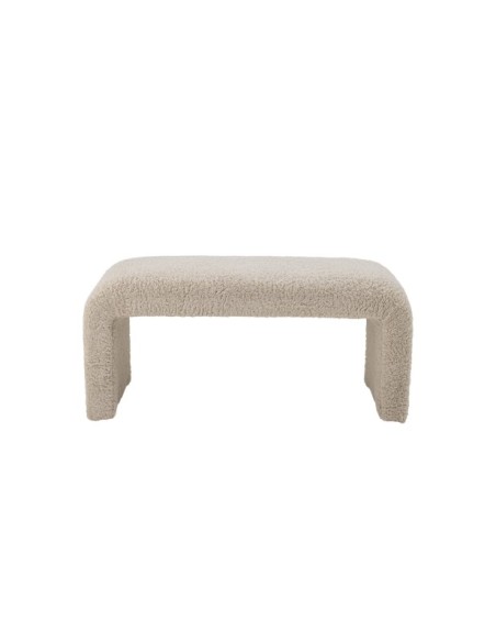 Banco BOBBIE, Poliéster Natural - Bloomingville