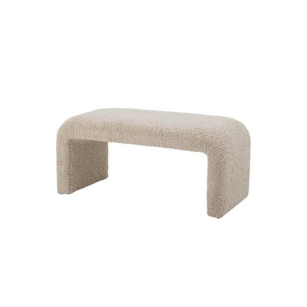 Banco BOBBIE, Poliéster Natural -...