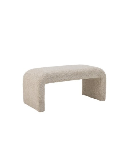 Banco BOBBIE, Poliéster Natural - Bloomingville