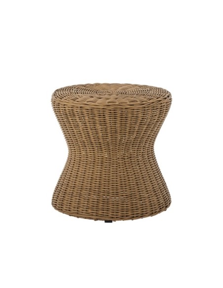 Mesa de Centro ROCCAS, Marrón, Poliratán - Bloomingville