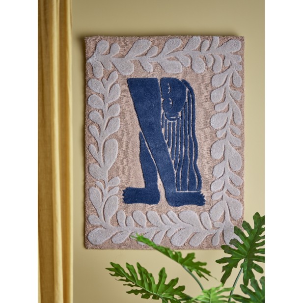 Decoración de Pared ATLE, Marrón,...