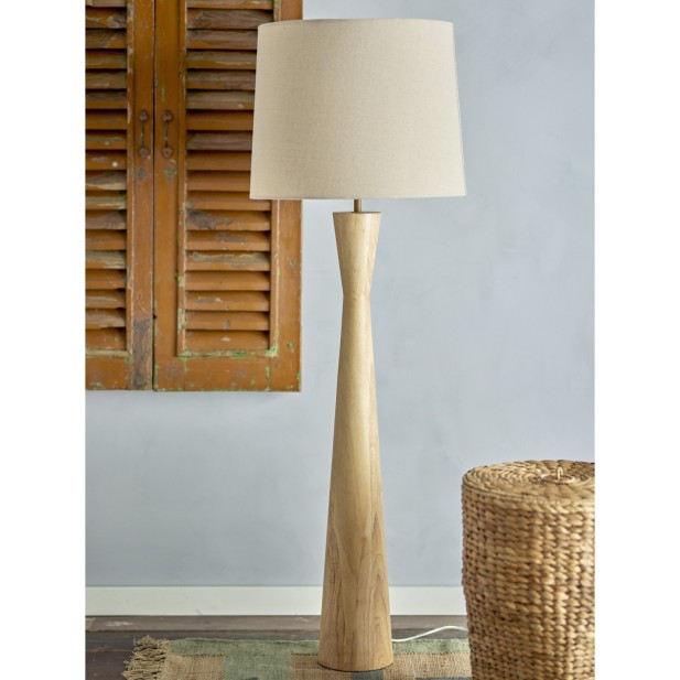 Lámpara de Pie LEONOR, Madera de... Lámpara de Pie LEONOR, Madera de...