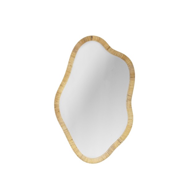 Espejo de Pared ASHLIE, Ratán Natural - Bloomingville