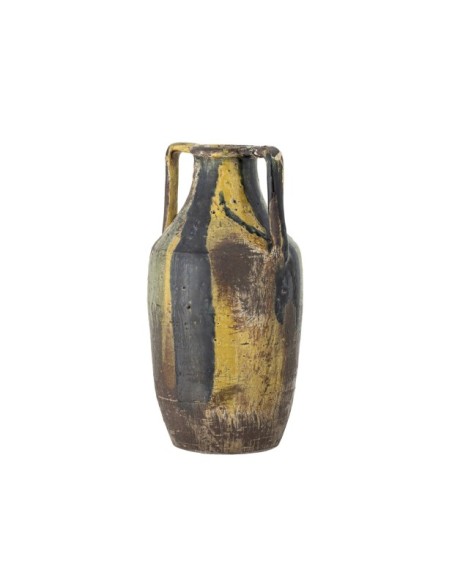 Jarrón Decorativo WILDER, Amarillo, Terracota - Bloomingville