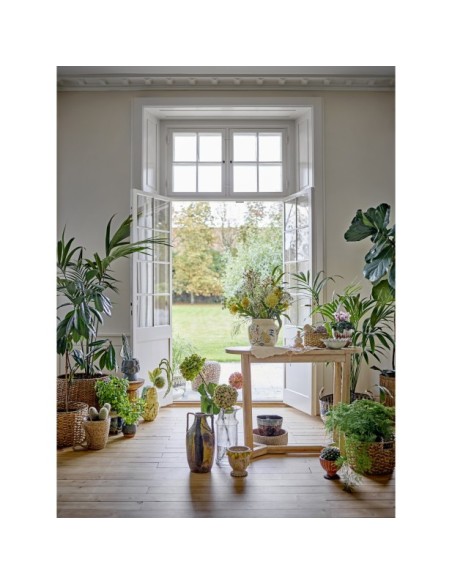 Jarrón Decorativo WILDER, Amarillo, Terracota - Bloomingville