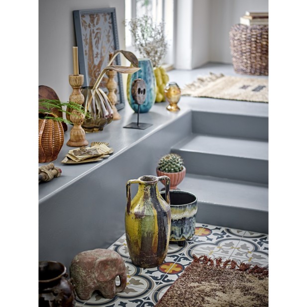 Jarrón Decorativo WILDER, Amarillo,...