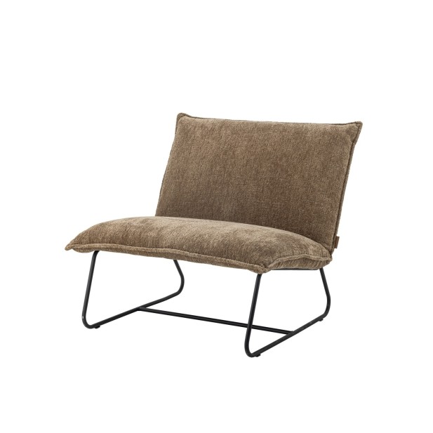 Sillón CAPE, Marrón, Poliéster Reciclado - Bloomingville