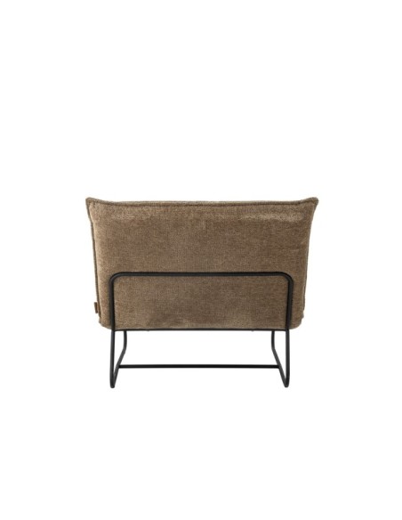 Sillón CAPE, Marrón, Poliéster Reciclado - Bloomingville