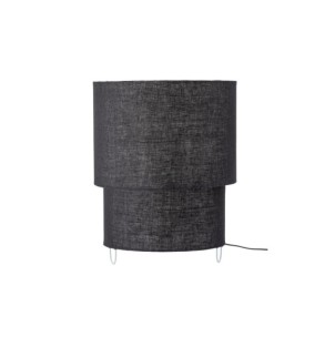 Lámpara de Mesa ZALT, Negro, Lino - Bloomingville 2