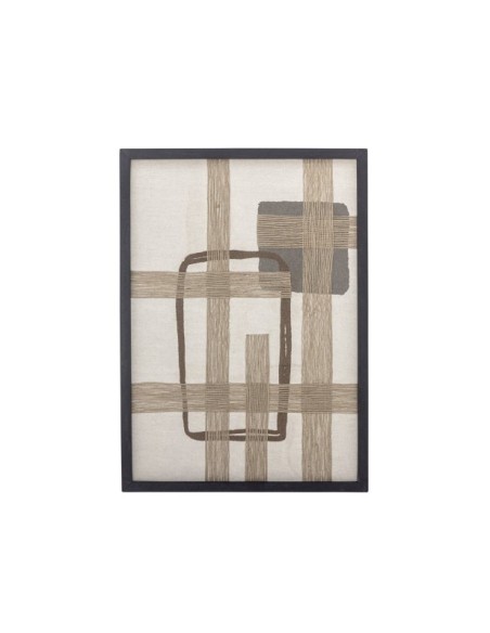 Decoración de Pared BIE, Marrón, Algodón - Bloomingville