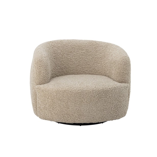 Sillón BOCCA, Poliéster Natural - Bloomingville