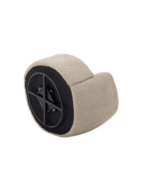 Sillón BOCCA, Poliéster Natural - Bloomingville