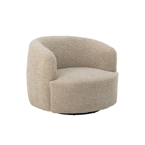 Sillón BOCCA, Poliéster Natural -...