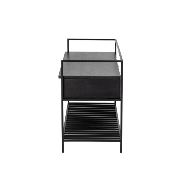 Banco ABELONE, Negro, Fsc 100%® Mango...