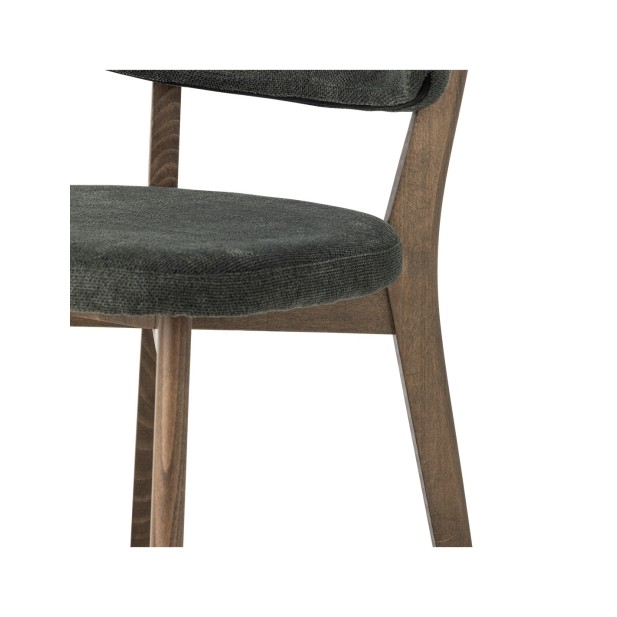 Silla de Comedor CALLY, Verde, Madera...