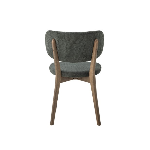 Silla de Comedor CALLY, Verde, Madera...