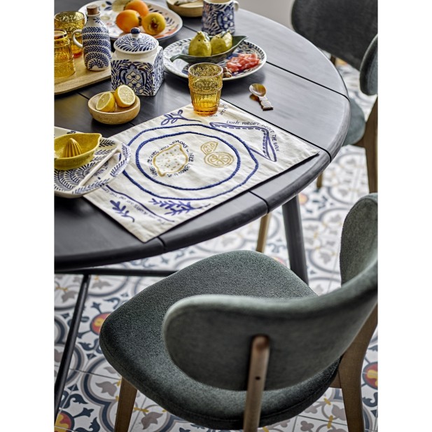 Silla de Comedor CALLY, Verde, Madera...