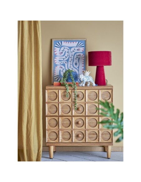 Cómoda VESTER, Marrón, DM - Bloomingville