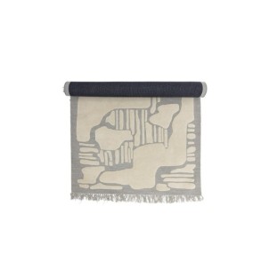 Alfombra NAPOLI, Gris, Lana - Bloomingville