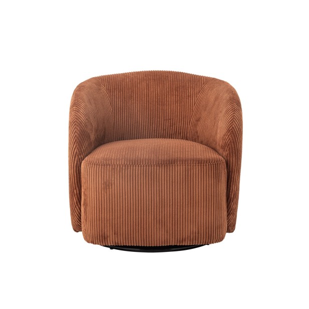 Sillón PRADI, Naranja, Poliéster - Bloomingville