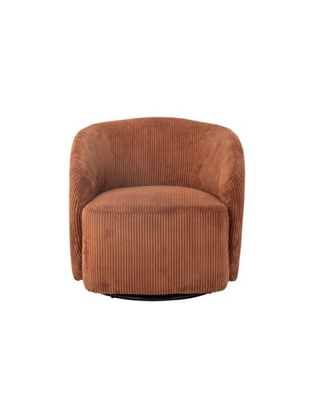 Sillón PRADI, Naranja, Poliéster - Bloomingville