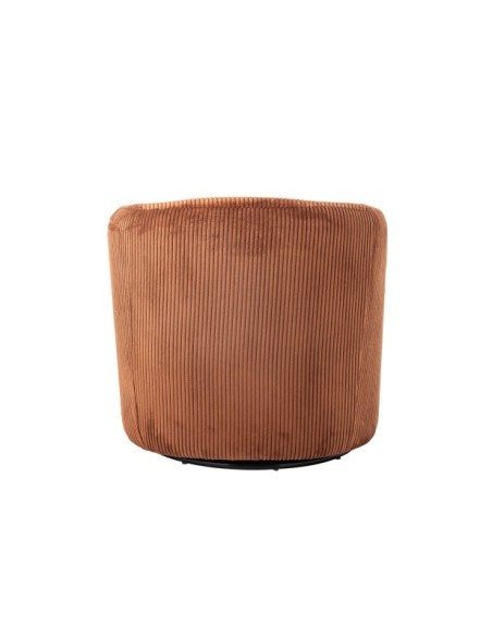 Sillón PRADI, Naranja, Poliéster - Bloomingville