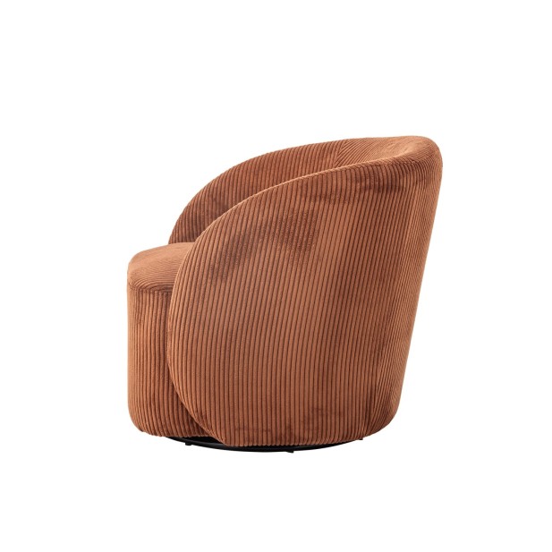 Sillón PRADI, Naranja, Poliéster -...