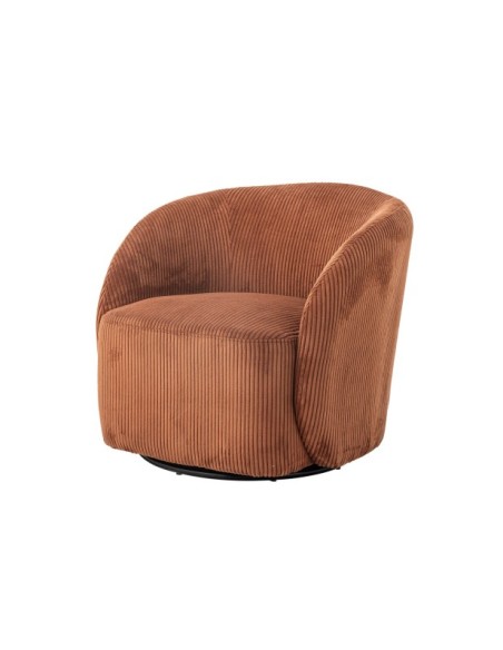 Sillón PRADI, Naranja, Poliéster - Bloomingville