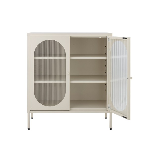 Aparador Vitrina SALVO, Metal /...