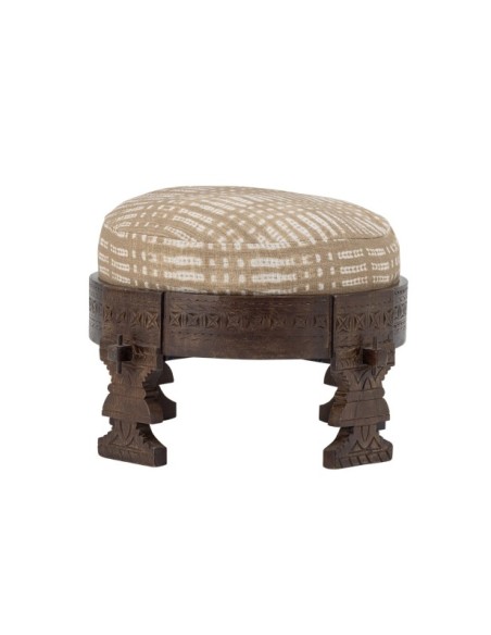 Taburete PALOMA , Marrón, Mango - Bloomingville