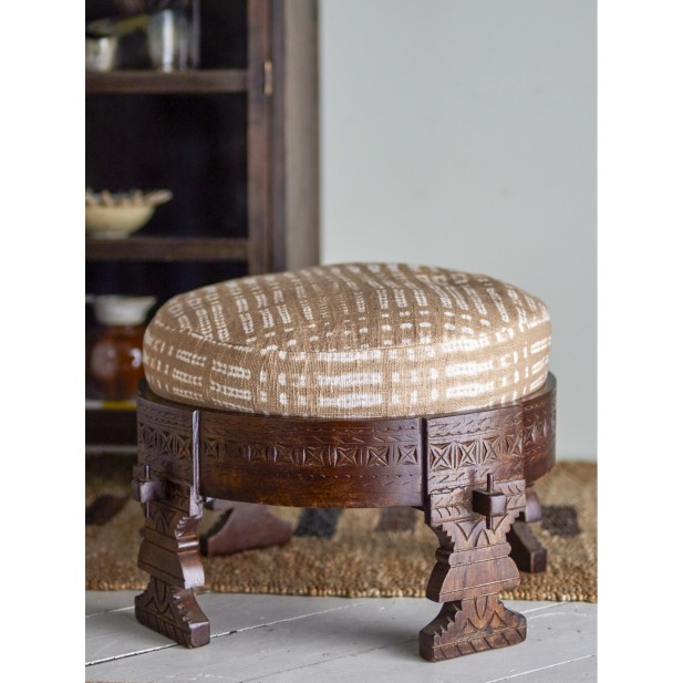 Taburete PALOMA , Marrón, Mango -...