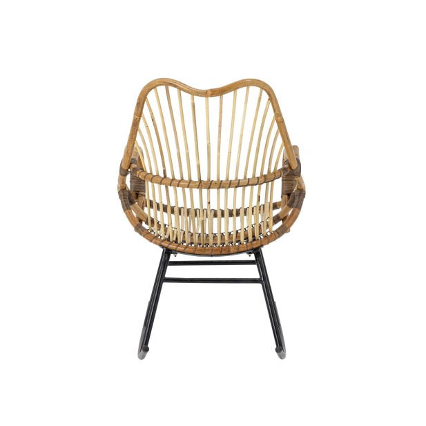 Mecedora REINE, Ratán Natural -...