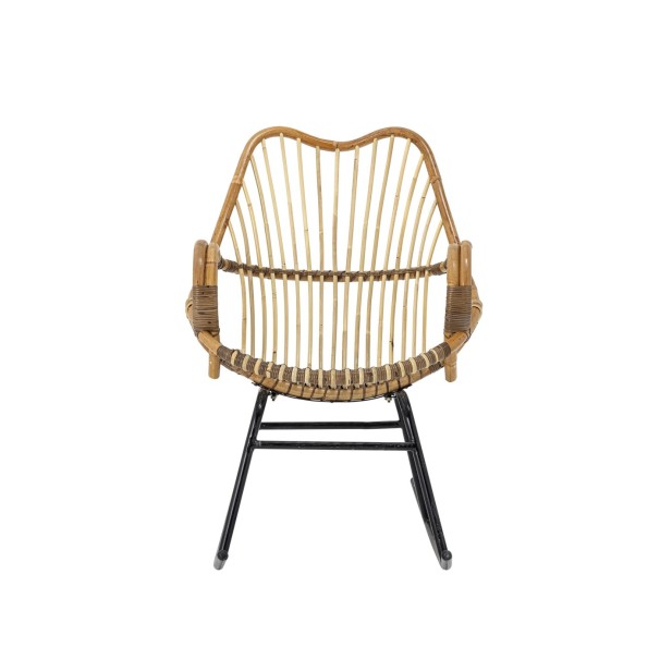 Mecedora REINE, Ratán Natural -...