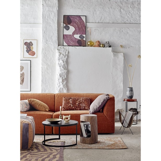 Alfombra IZZA, Morado, Algodón -...