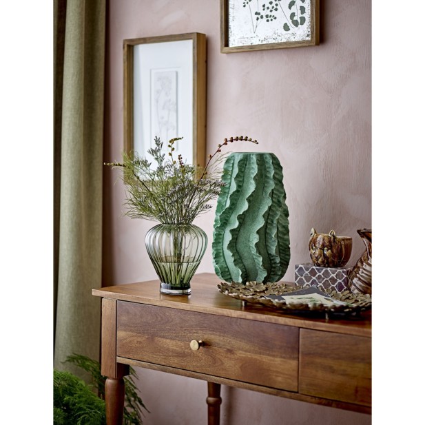 Jarrón Decorativo NATIKA, Verde,...